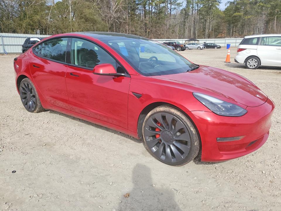 76875715 :رقم المزاد ، 5YJ3E1EC3PF430785 vin ، 2023 Tesla Model 3 مزاد بيع