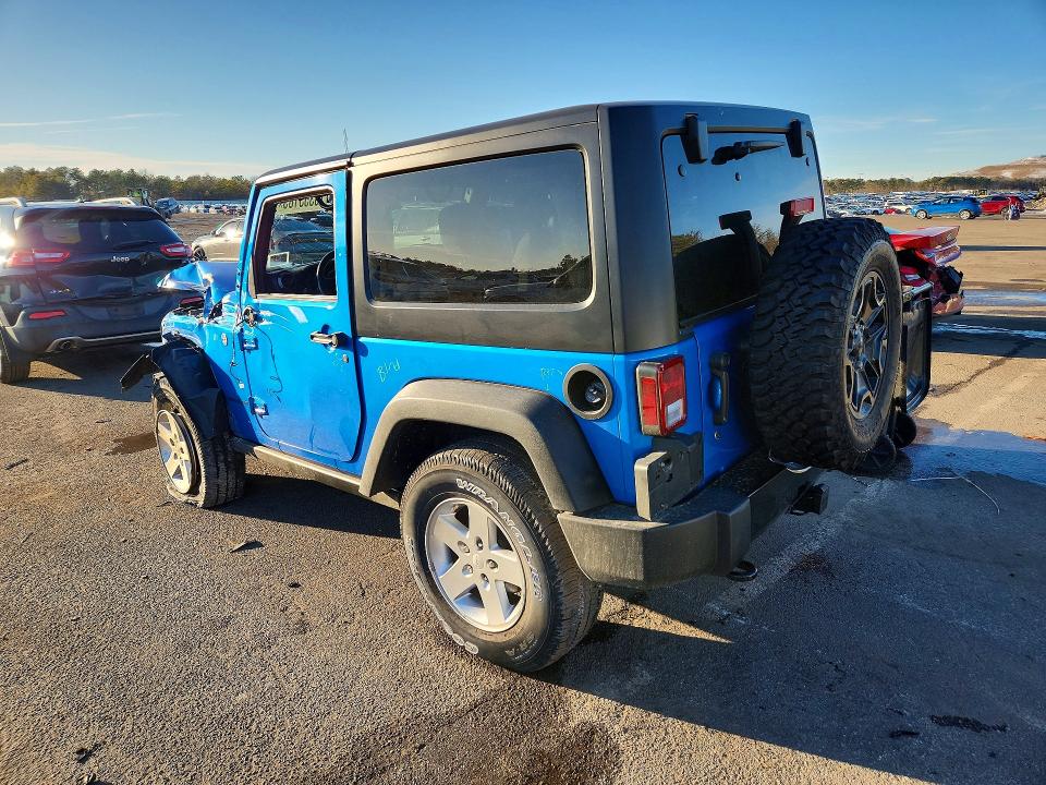 76353185 :رقم المزاد ، 1C4AJWAG2GL165802 vin ، 2016 Jeep Wrangler مزاد بيع