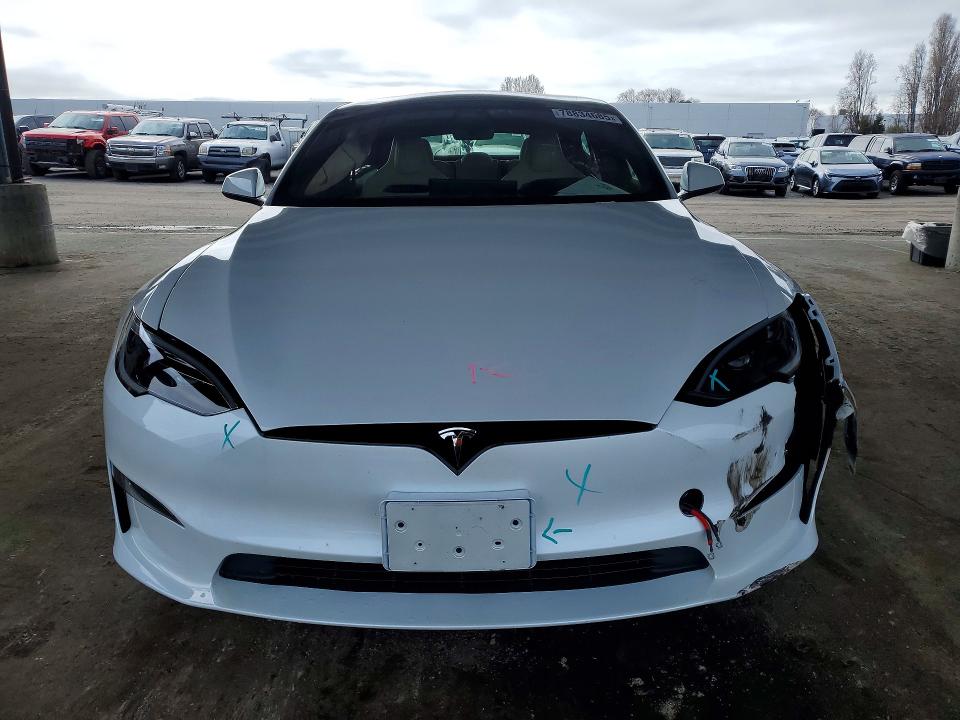 2024 Tesla Model S მანქანა იყიდება აუქციონზე, vin: 5YJSA1E69RF542222, აუქციონის ნომერი: 78834685