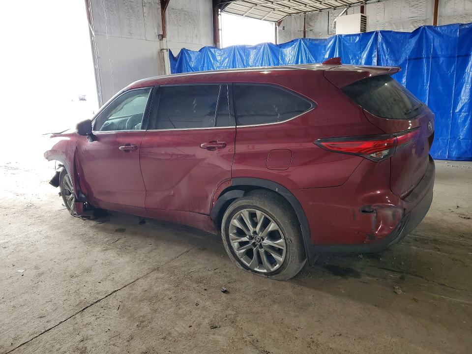 77505725 :رقم المزاد ، 5TDDZRBHXLS055202 vin ، 2020 Toyota Highlander مزاد بيع