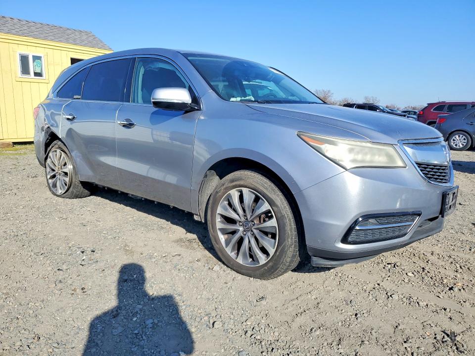 75618085 :رقم المزاد ، 5FRYD3H47GB014231 vin ، 2016 Acura Mdx مزاد بيع