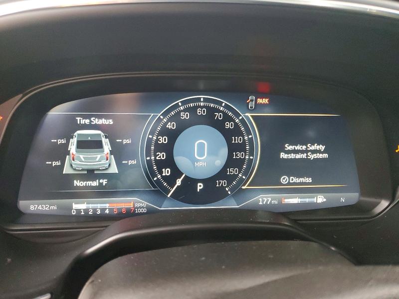 75911655 :رقم المزاد ، 1G6DP5RK5M0130878 vin ، 2021 Cadillac Ct5 مزاد بيع