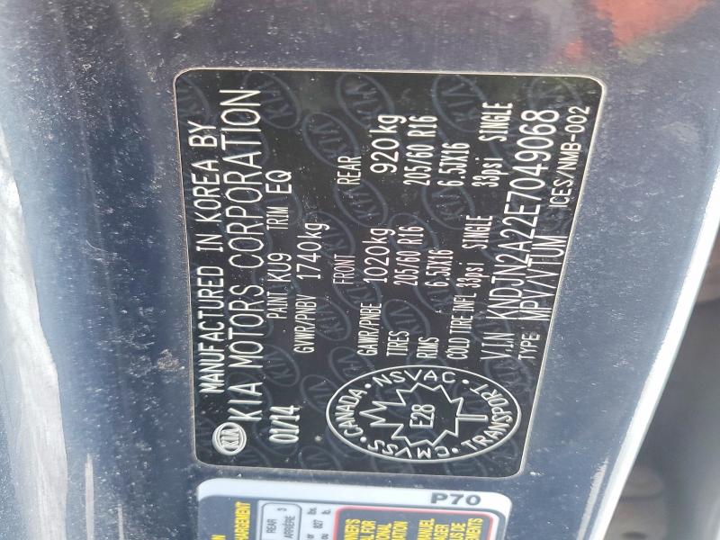 Продажа на аукционе авто 2014 Kia Soul, vin: KNDJN2A22E7049068, номер лота: 75681715