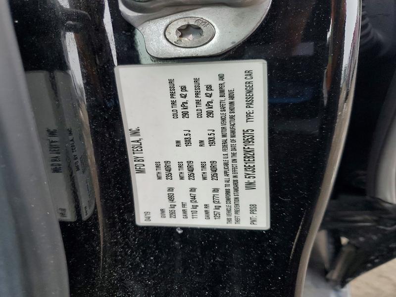 Aukcja sprzedaży 2019 Tesla Model 3, vin: 5YJ3E1EB2KF195375, numer aukcji: 75437165