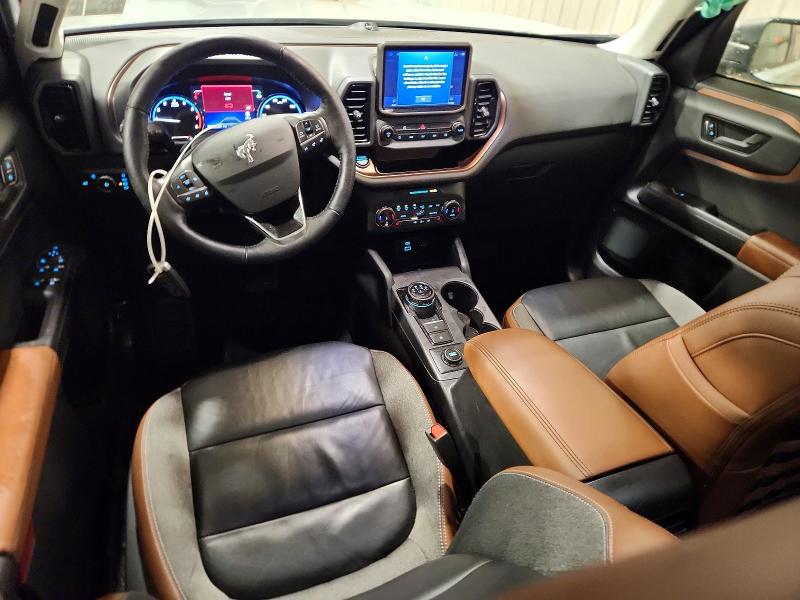 76647455 :رقم المزاد ، 3FMCR9C66NRD56530 vin ، 2022 Ford Bronco Sport مزاد بيع