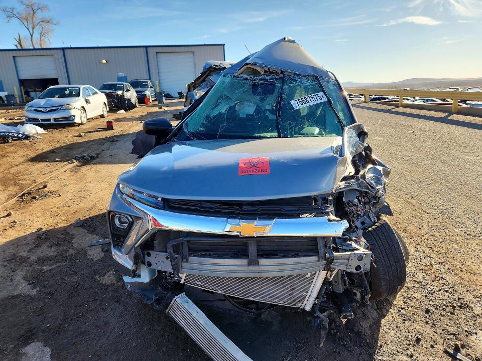 2025 Chevrolet Trailblazer მანქანა იყიდება აუქციონზე, vin: KL79MMSLXSB156643, აუქციონის ნომერი: 75687575