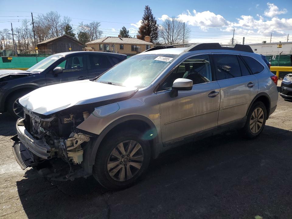 2017 Subaru Outback მანქანა იყიდება აუქციონზე, vin: 4S4BSACC1H3361919, აუქციონის ნომერი: 78419085