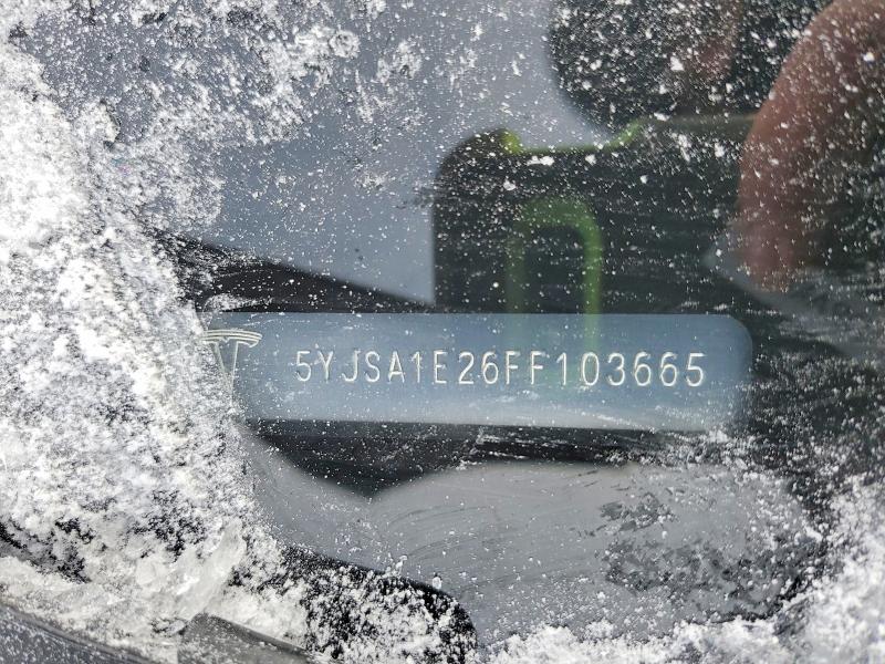 Продажа на аукционе авто 2015 Tesla Model S, vin: 5YJSA1E26FF103665, номер лота: 76369255