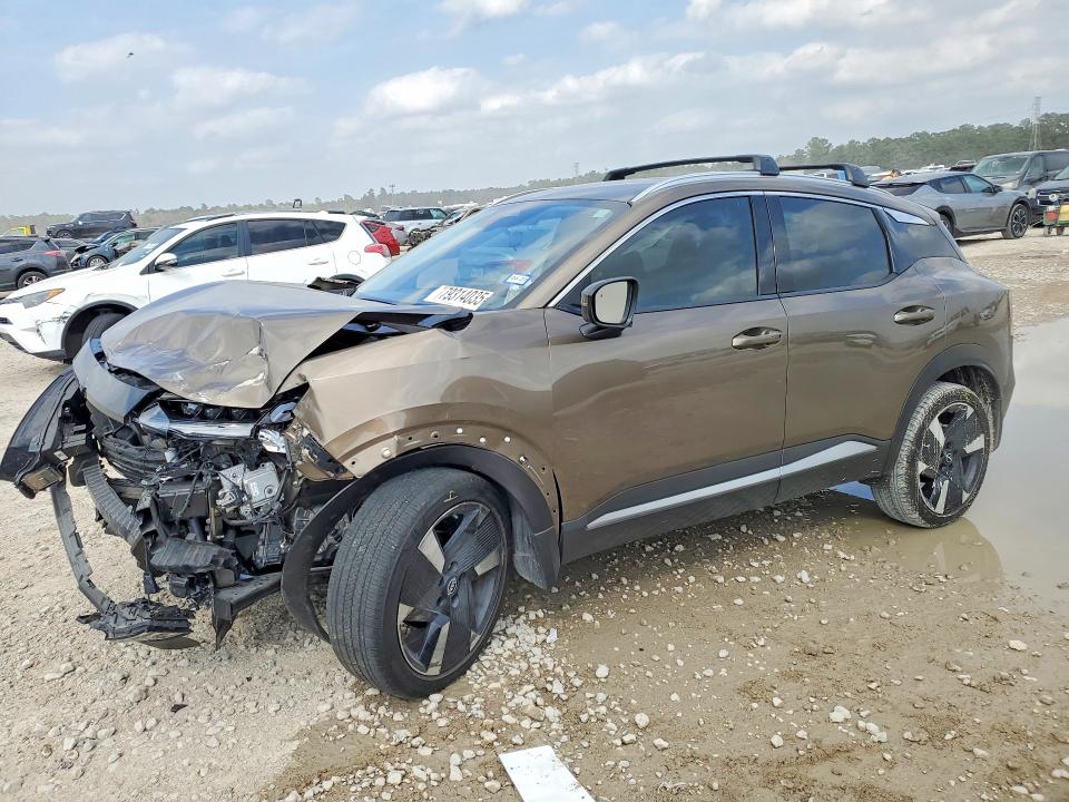 2025 Nissan Kicks მანქანა იყიდება აუქციონზე, vin: 3N8AP6DA8SL403286, აუქციონის ნომერი: 79314035