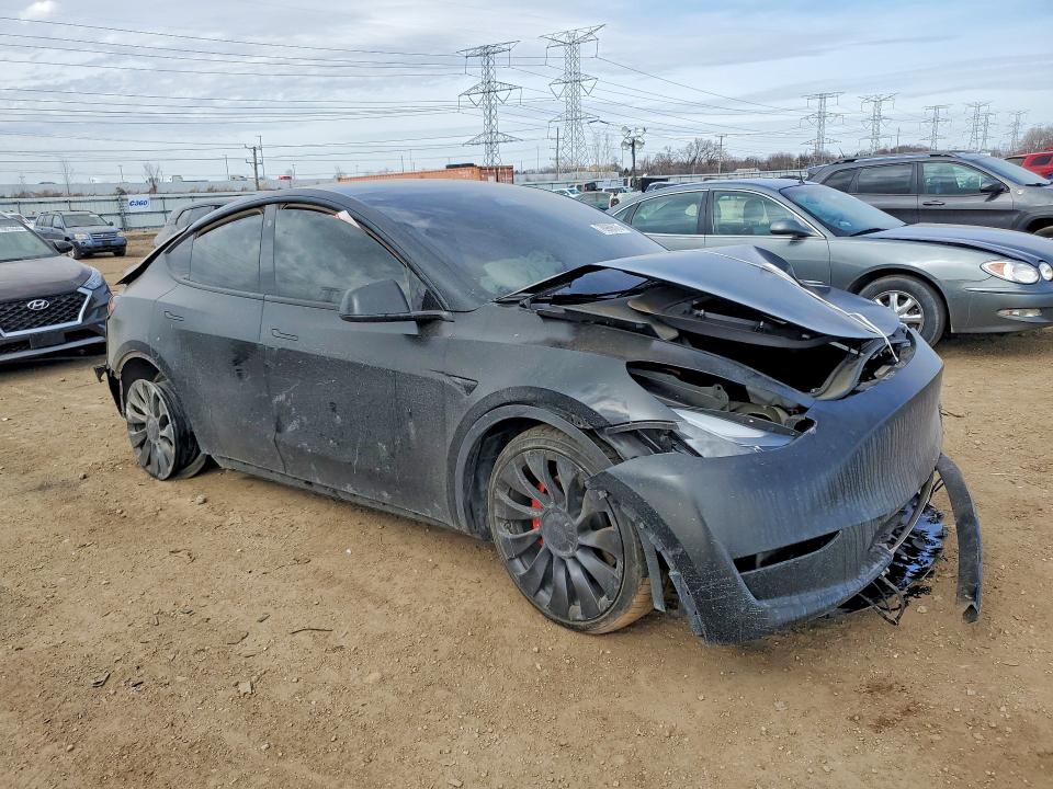 78969575 :رقم المزاد ، 7SAYGDEF6PF662358 vin ، 2023 Tesla Model Y مزاد بيع
