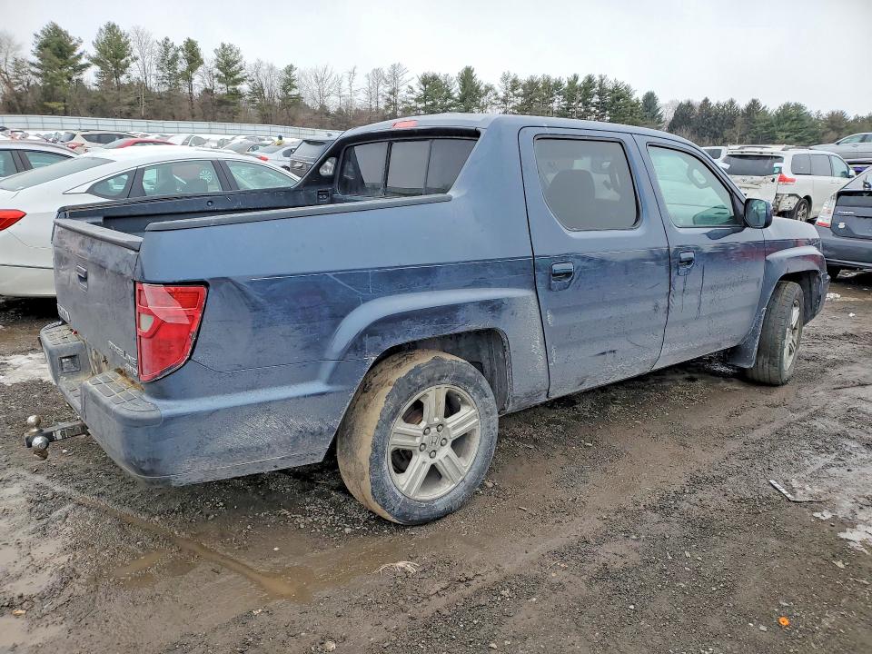 76590125 :رقم المزاد ، 5FPYK1F51AB001755 vin ، 2010 Honda Ridgeline مزاد بيع