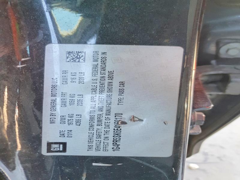 Aukcja sprzedaży 2014 Buick Verano, vin: 1G4PR5SK6E4160170, numer aukcji: 76980475