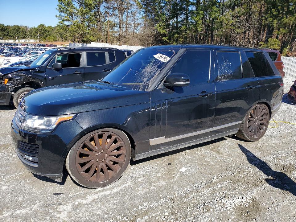 77553195 :رقم المزاد ، SALGS2EF7GA273502 vin ، 2016 Land Rover Range Rover مزاد بيع