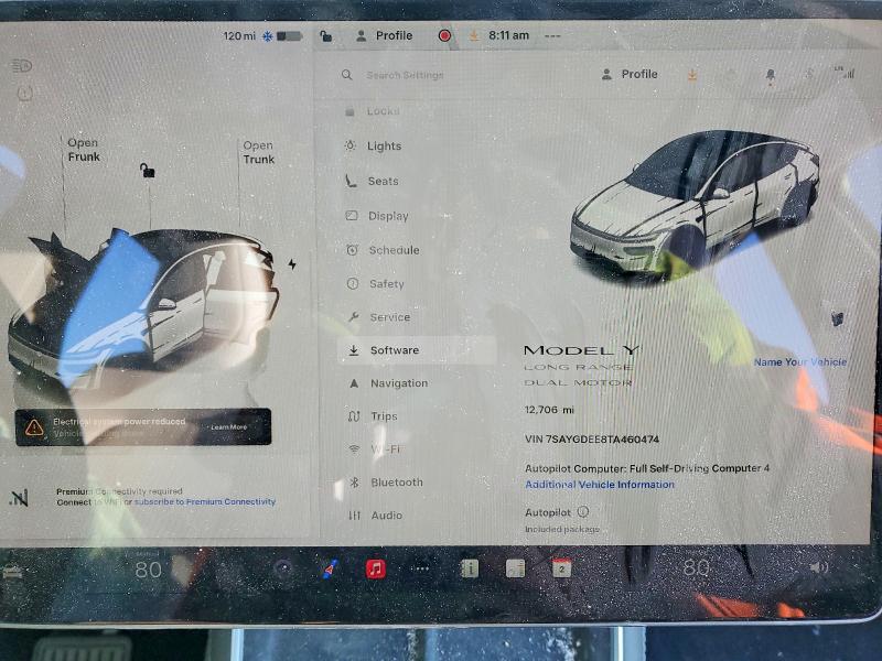 Продаж на аукціоні авто 2026 Tesla Model Y, vin: 7SAYGDEE8TA460474, номер лоту: 73248475