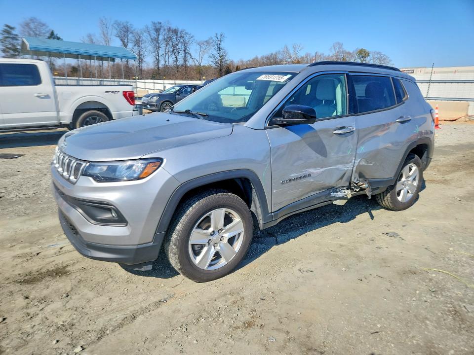 Продажа на аукционе авто 2022 Jeep Compass, vin: 3C4NJDBBXNT118754, номер лота: 76691255
