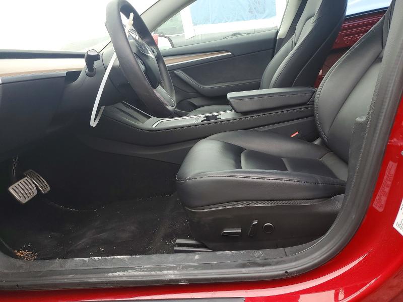 73707575 :رقم المزاد ، 5YJ3E1ECXPF678161 vin ، 2023 Tesla Model 3 مزاد بيع