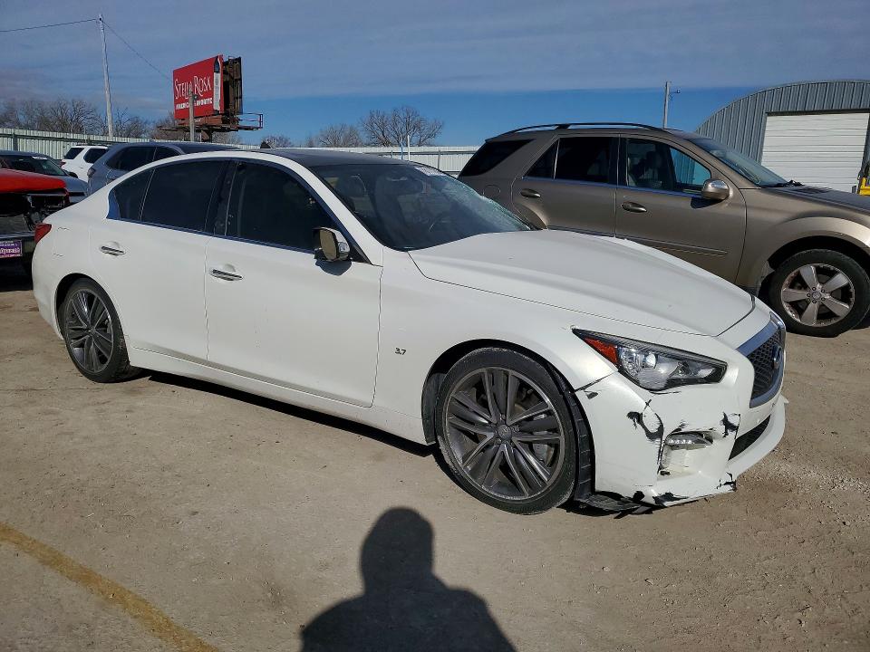 78111035 :رقم المزاد ، JN1BV7AP1EM693095 vin ، 2014 Infiniti Q50 مزاد بيع