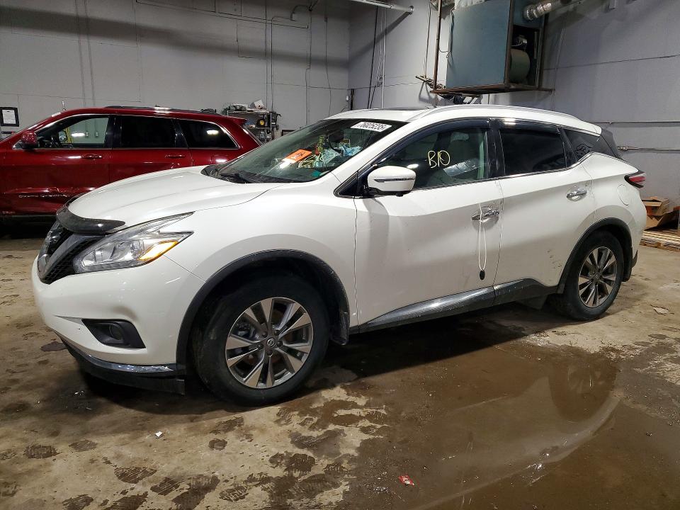 76025235 :رقم المزاد ، 5N1AZ2MH6GN132596 vin ، 2016 Nissan Murano مزاد بيع