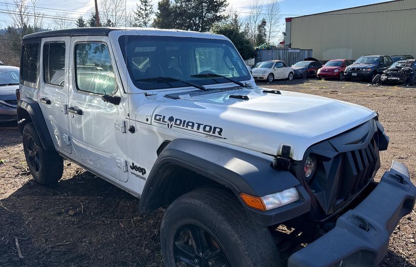76454355 :رقم المزاد ، 1C4HJXDMXLW347620 vin ، 2020 Jeep Wrangler U مزاد بيع