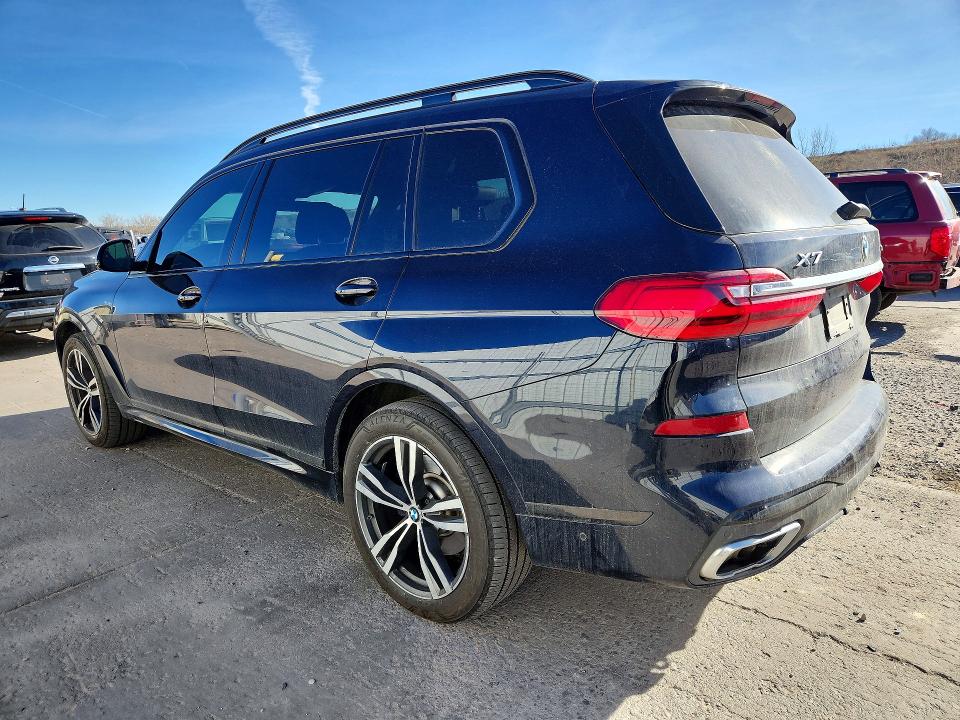 2019 Bmw X7 მანქანა იყიდება აუქციონზე, vin: 5UXCX4C52KLS38665, აუქციონის ნომერი: 75345555