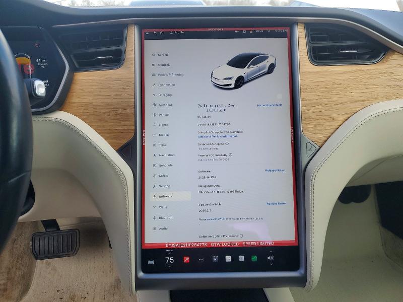 Продаж на аукціоні авто 2018 Tesla Model S, vin: 5YJSA1E21JF284778, номер лоту: 76368185