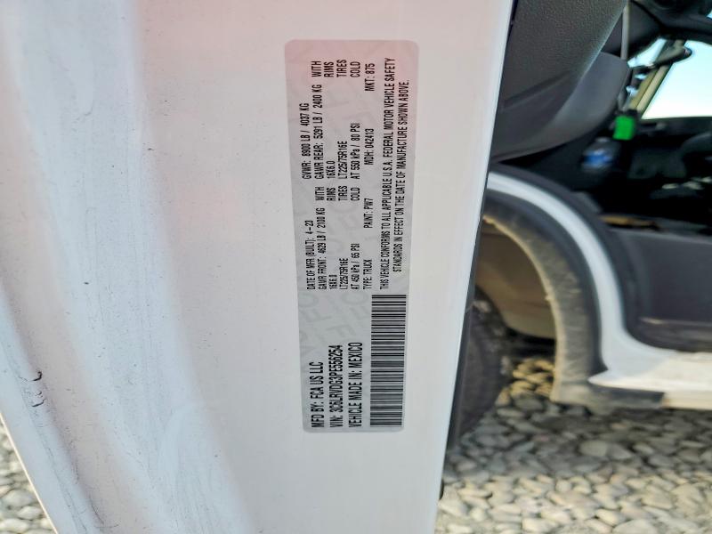 Продаж на аукціоні авто 2023 Ram Promaster 2500, vin: 3C6LRVDG3PE556254, номер лоту: 46403406