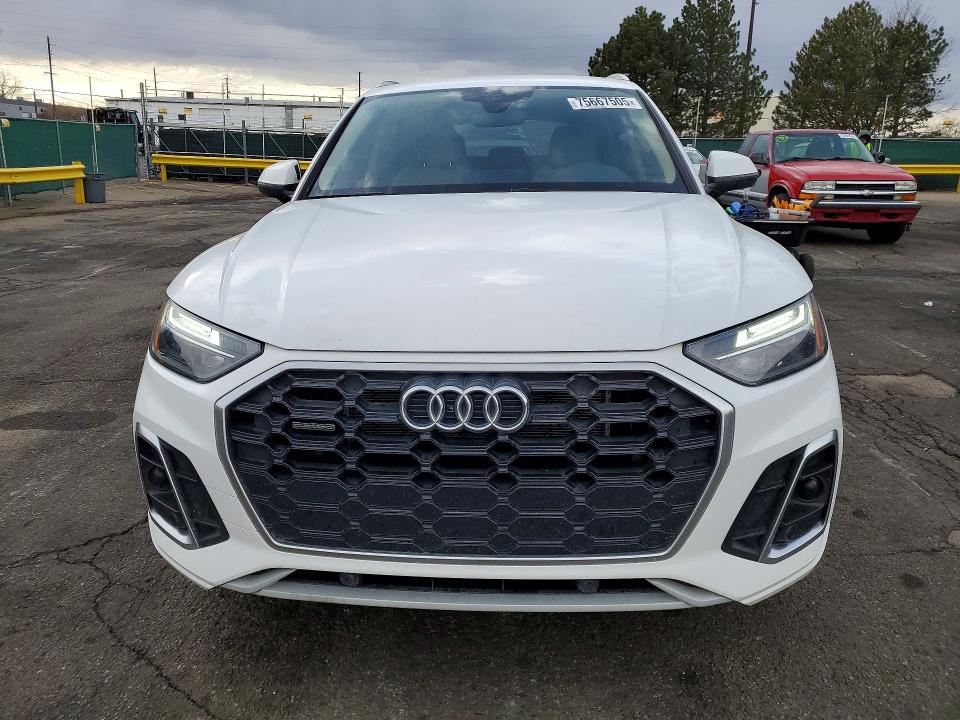 2022 Audi Q5 E Premi მანქანა იყიდება აუქციონზე, vin: WA1G2AFY4N2020835, აუქციონის ნომერი: 75667505