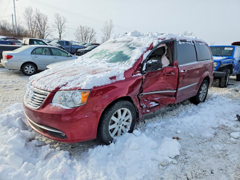 Продажа на аукционе авто 2016 Chrysler Town & Country, vin: 2C4RC1BG5GR302611, номер лота: 76148955