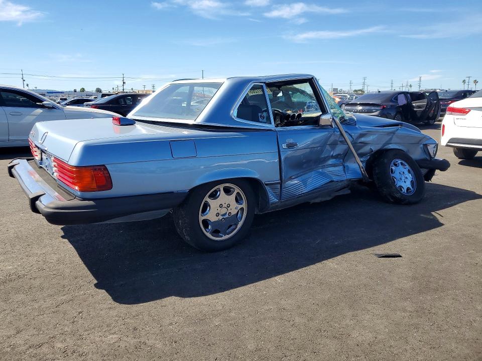 78977265 :رقم المزاد ، WDBBA48D6HA064052 vin ، 1987 Mercedes-benz 560 مزاد بيع