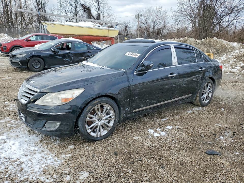 2011 Hyundai Genesis მანქანა იყიდება აუქციონზე, vin: KMHGC4DF4BU118796, აუქციონის ნომერი: 74444815