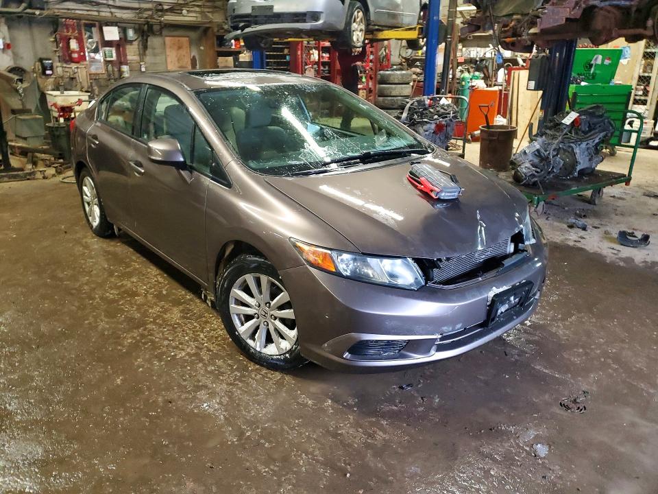 2012 Honda Civic მანქანა იყიდება აუქციონზე, vin: 2HGFB2F51CH015000, აუქციონის ნომერი: 75057875