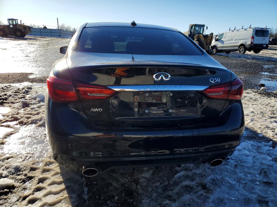 75205055 :رقم المزاد ، JN1EV7AR1LM254667 vin ، 2021 Infiniti Q50 مزاد بيع