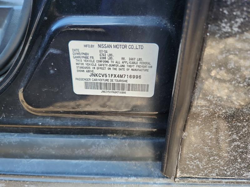 Продажа на аукционе авто 2004 Infiniti G35, vin: JNKCV51FX4M716996, номер лота: 76183995
