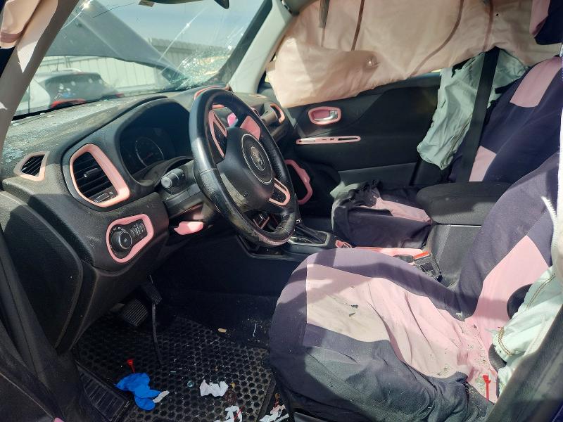 2018 Jeep Renegade მანქანა იყიდება აუქციონზე, vin: ZACCJABB7JPH84932, აუქციონის ნომერი: 78834115