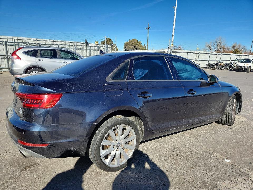 2017 Audi A4 მანქანა იყიდება აუქციონზე, vin: WAUANAF49HN001973, აუქციონის ნომერი: 74507115
