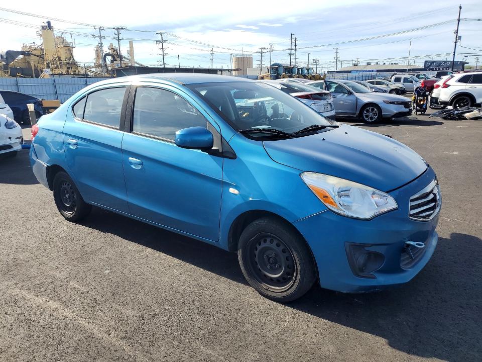 2017 Mitsubishi Mirage მანქანა იყიდება აუქციონზე, vin: ML32F3FJ2HHF17165, აუქციონის ნომერი: 78625305