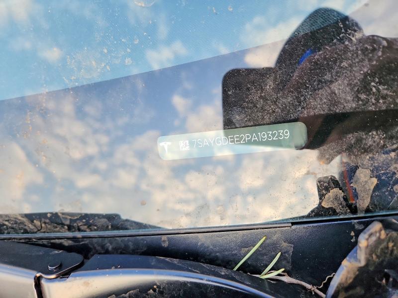 2023 Tesla Model Y მანქანა იყიდება აუქციონზე, vin: 7SAYGDEE2PA193239, აუქციონის ნომერი: 77164025