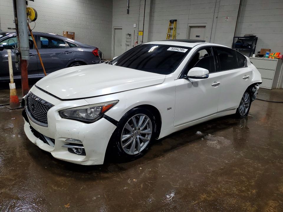 76594295 :رقم المزاد ، JN1CV7AR8GM252069 vin ، 2016 Infiniti Q50 مزاد بيع