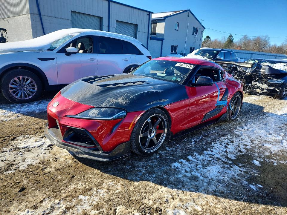 2020 Toyota Supra მანქანა იყიდება აუქციონზე, vin: WZ1DB4C02LW032823, აუქციონის ნომერი: 61379396