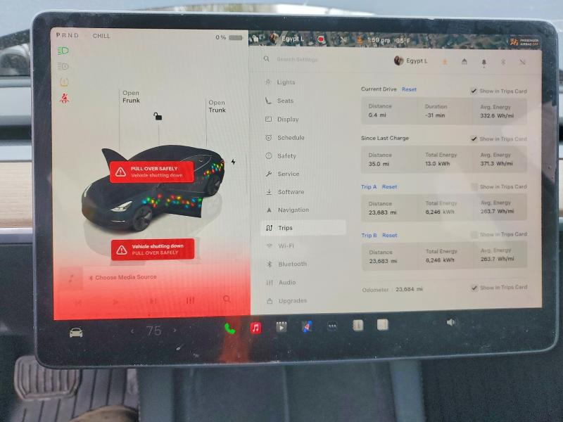 74862865 :رقم المزاد ، 5YJ3E1EA9PF644159 vin ، 2023 Tesla Model 3 مزاد بيع