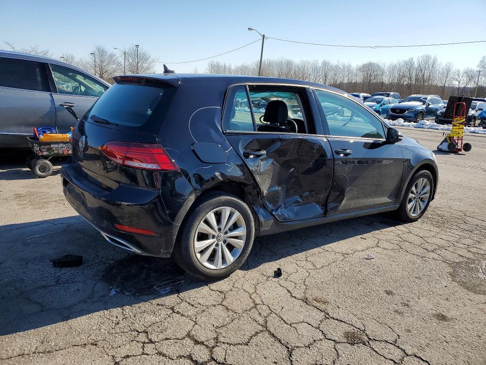75815355 :رقم المزاد ، 3VWG57AU1LM009623 vin ، 2020 Volkswagen Golf مزاد بيع
