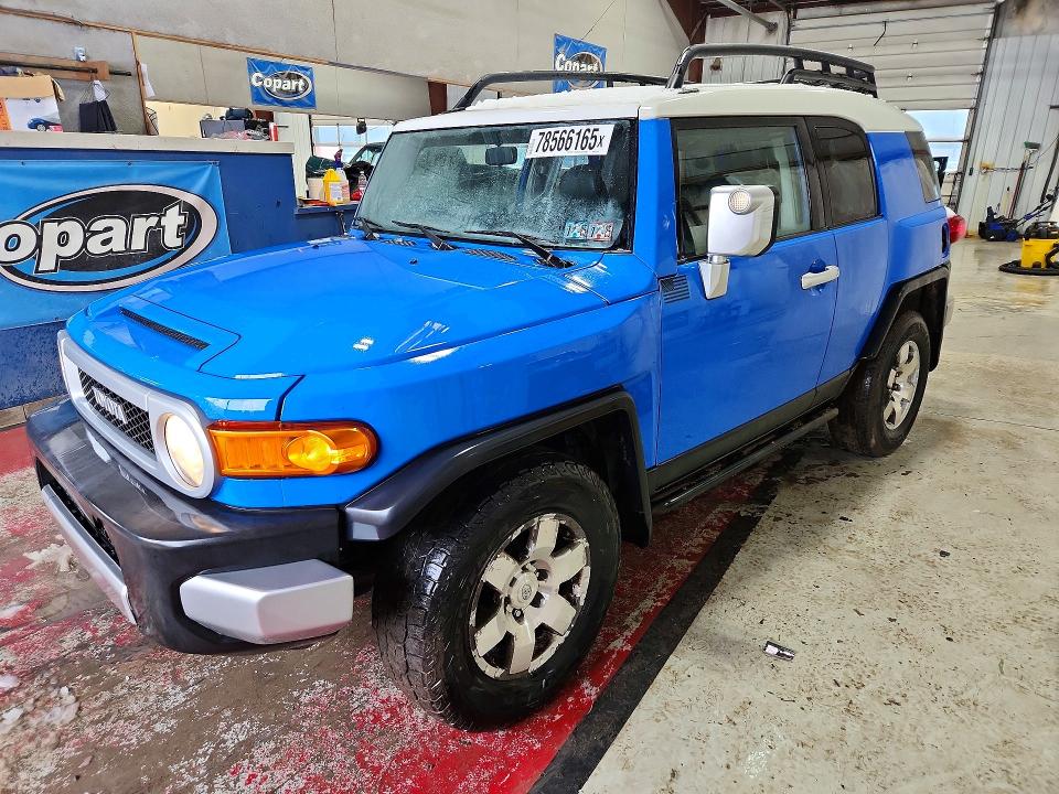 2007 Toyota Fj Cruiser მანქანა იყიდება აუქციონზე, vin: JTEBU11F170078637, აუქციონის ნომერი: 78566165
