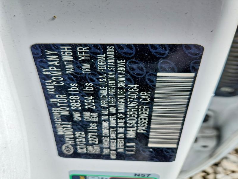 2024 Hyundai Elantra მანქანა იყიდება აუქციონზე, vin: KMHLS4DG8RU674064, აუქციონის ნომერი: 75882605