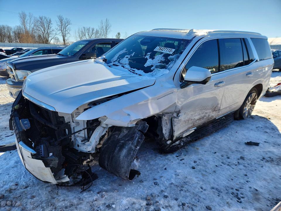 76427115 :رقم المزاد ، 1GYS4BKLXMR310698 vin ، 2021 Cadillac Escalade P مزاد بيع