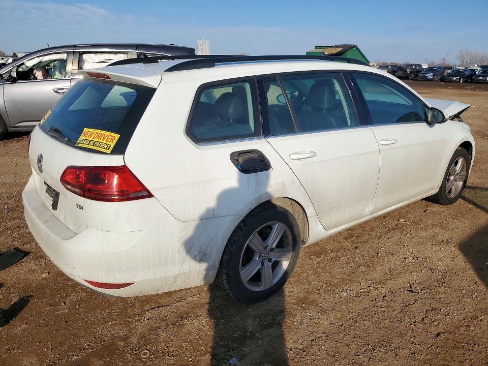 2015 Volkswagen Golf Sportwagen მანქანა იყიდება აუქციონზე, vin: 3VWCA7AU4FM519561, აუქციონის ნომერი: 77567875