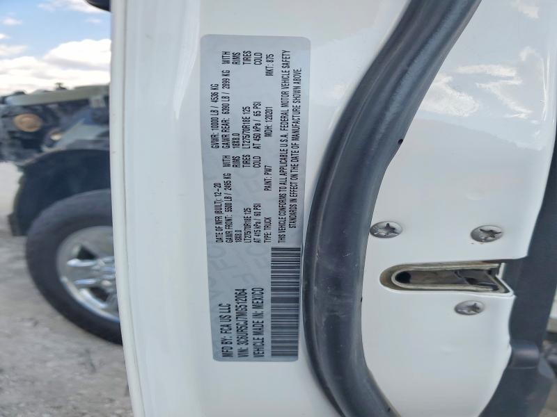 Продаж на аукціоні авто 2021 Ram 2500, vin: 3C6UR5CJ7MG512064, номер лоту: 78976235