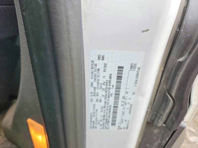 Aukcja sprzedaży 2020 Ford Transit, vin: 1FTBR1C84LKB54032, numer aukcji: 76018145