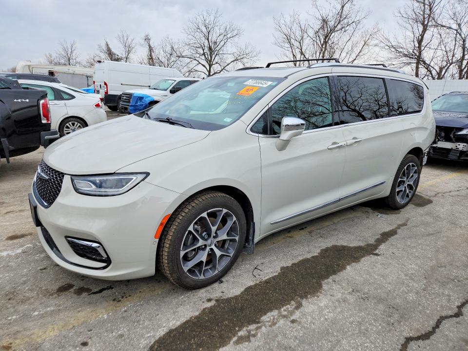 77766645 :رقم المزاد ، 2C4RC3GG4MR501794 vin ، 2021 Chrysler Pacifica مزاد بيع