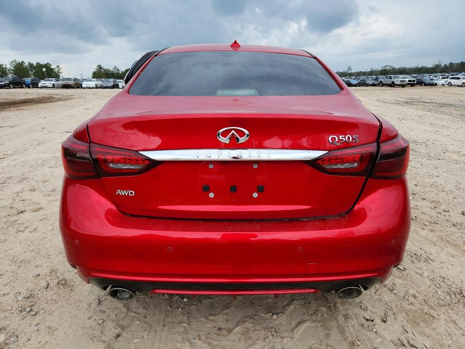 Продажа на аукционе авто 2019 Infiniti Q50, vin: JN1FV7AR2KM800007, номер лота: 78038805