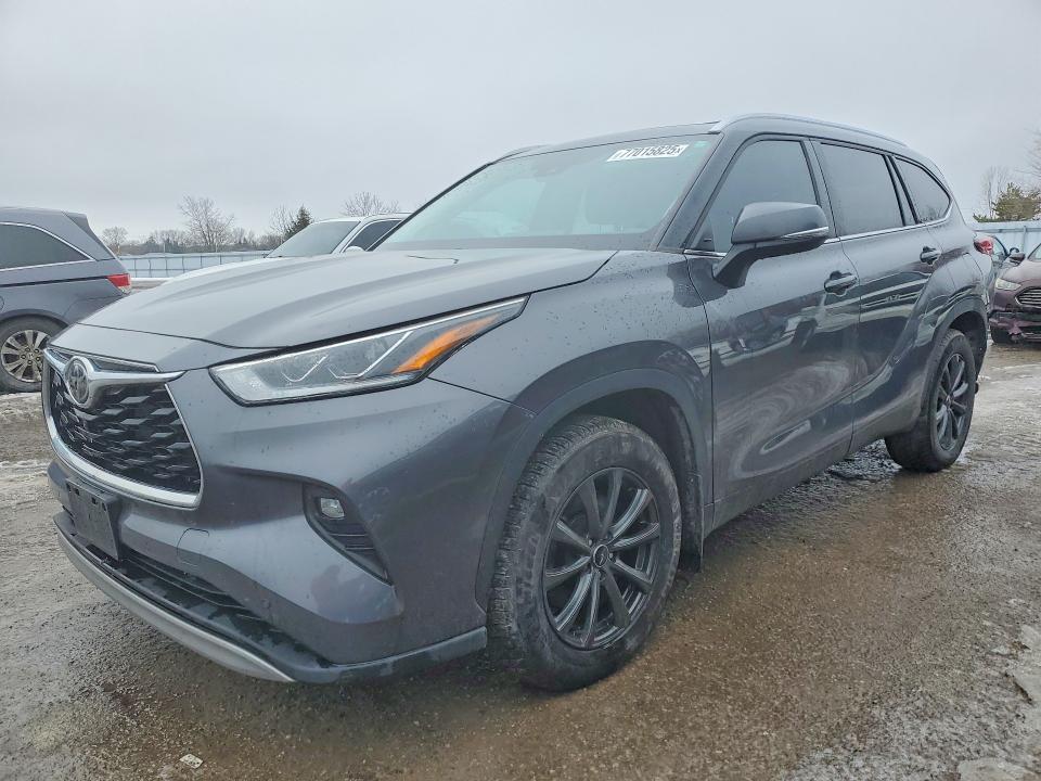 2021 Toyota Highlander მანქანა იყიდება აუქციონზე, vin: 5TDFZRBH5MS107801, აუქციონის ნომერი: 77015825
